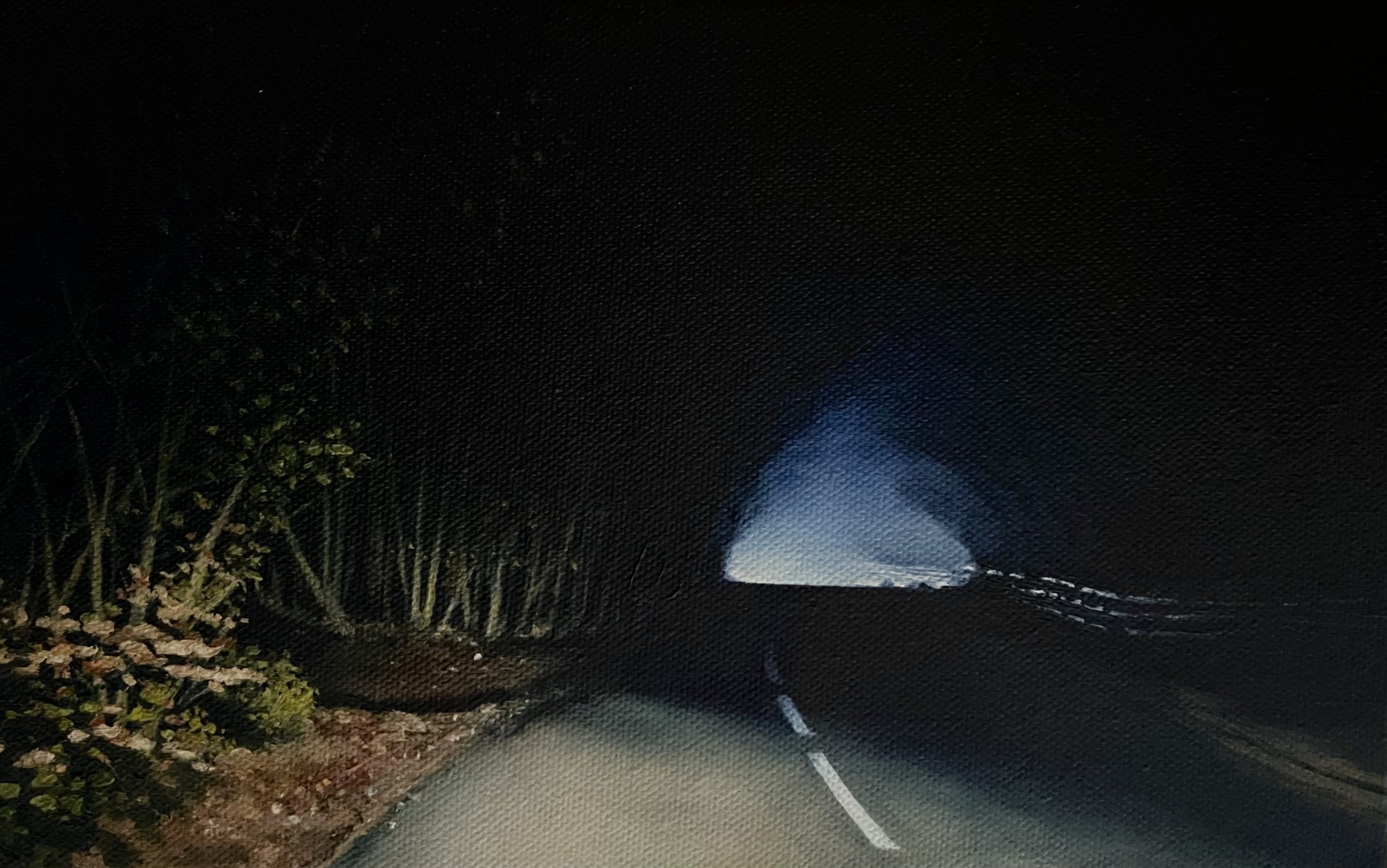 Night Driving Paintings Jen Orpin Paintings